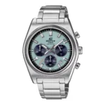 Orologio Cronografo Casio Cinturino e Cassa Acciaio Quadrante Celeste EFB-730D-2BVUEF