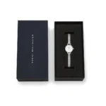 Orologio Daniel Wellington Petite Mini Sterling Acciaio e Cinturino Maglia Milano DW00100746 scatola