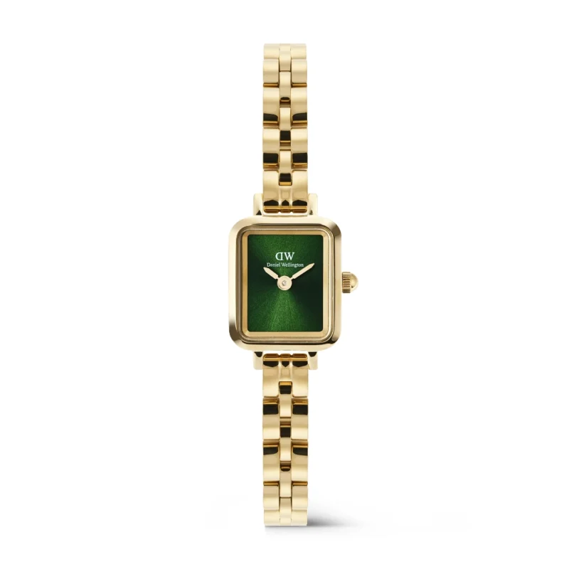 orologio-daniel-wellington-quadro-mini-arch-3-link-emerald-sunray-gold-acciaio-dorato-e-cinturino-a-maglie-dw00100852 Orologio Daniel Wellington Quadro Mini Arch 3-link Emerald Sunray Gold Acciaio Dorato e Cinturino a Maglie DW00100852