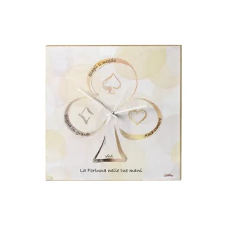 Orologio Acca Argenti Legno e Argento L.353 OR 17X17