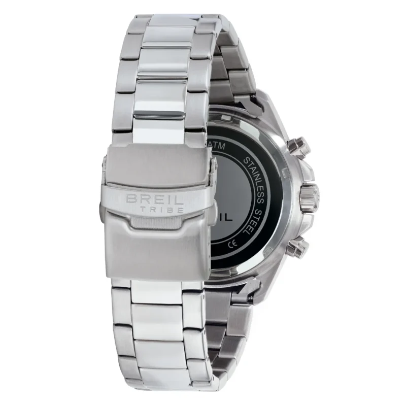 Orologio Breil Tribe Acciaio Quadrante Nero EW0809 chiusura cinturino