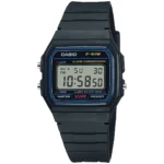 Orologio Casio Digitale Cinturino Caucciù Nero F-91W-1YEG