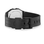 Orologio Casio Digitale Cinturino Caucciù Nero F-91W-1YEG chiusura