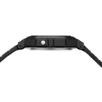 Orologio Casio Digitale Cinturino Caucciù Nero F-91W-1YEG pulsante