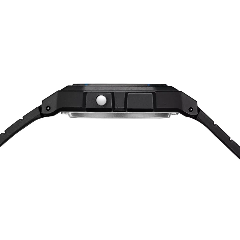 Orologio Casio Digitale Cinturino Caucciù Nero F-91W-1YEG pulsante