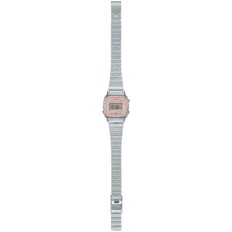 Orologio Donna Casio mini Collection Quadrante Rosa Acciaio LA670WEA-4A2EF intero