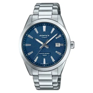 Orologio Edifice Casio Analogico Cinturino Acciaio Quadrante Blu EFV-160D-2AVEF