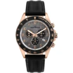 Orologio Philip Watch Caribe Sport Acciaio Rosé e Cinturino Pelle Nera R8271607003