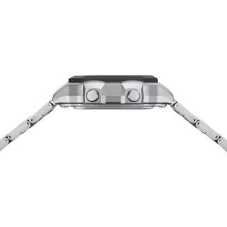 Orologio Viaggio Casio Cinturino Acciaio AE-1200WHD-1AVEF pulsanti